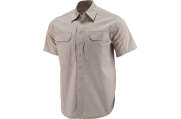 Image of TRYBE Tactical Ultra Utility Short Sleeve Tactical Shirt - Mens, Desert Tan, M, UUSSTSDT-M
