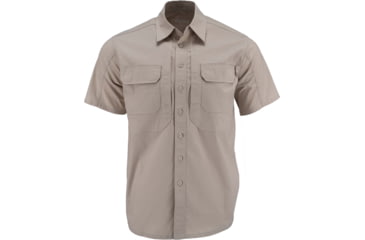 Image of TRYBE Tactical Ultra Utility Short Sleeve Tactical Shirt - Mens, Desert Tan, M, UUSSTSDT-M