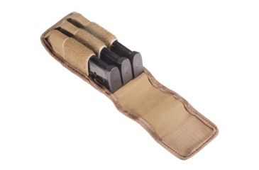 Image of TUFF Products 3 InLine Mag Pouch Size 1  Coyote Brown, Single Stack Magazines 1911,220 or similar 7063-CBV-1