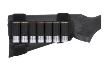 Image of TUFF Products Shotgun Stock 7 Cartridge Holder, Black 4015-NY