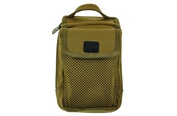 Image of TUFF Products Taclett Jr Discreet Carry Velcro Adj. Holster/Mag Pouch, Coyote Brown, Fits J-Frame Gl26 or Similar, Large 4299-CBA-LG