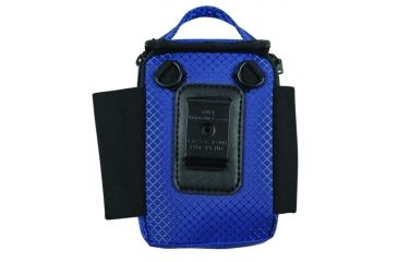 Image of TUFF Products Taclett Jr Discreet Carry Velcro Adj. Holster/Mag Pouch, Royal Ripstop, Fits J-Frame Gl26 or Similar, Large 4299-RRA-LG