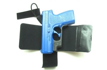 Image of TUFF Products Uni-Fit IWB Holster w/ Metal Clip, Black, Medium Fits Lcp Gl26 J Frame Or Similar 1200-UNI-MD