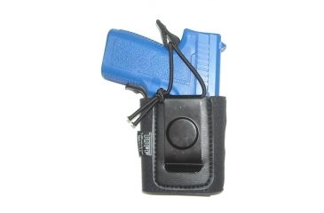 Image of TUFF Products Uni-Fit IWB Holster w/ Metal Clip, Black, Medium Fits Lcp Gl26 J Frame Or Similar 1200-UNI-MD