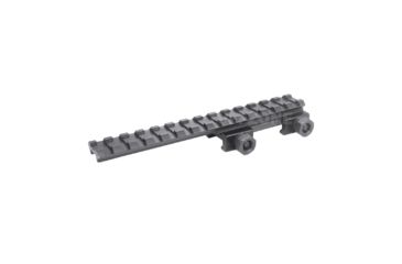 Image of Tuff Zone 0.5in Riser Mount, Offset See-Through - 14 Slots, TZ-MR6E8L
