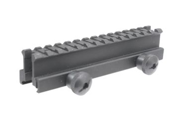 Image of Tuff Zone 1in Riser Mount, See-Through - 14 Slots, TZ-MR14