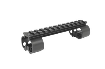 Image of Tuff Zone .22 Airgun Rail Adapter Mount 4.9in, w/ 12 Weaver/Picatinny Rail on Top, TZ-MAD12