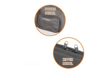 Image of Tuff Zone 38in Premium Rifle Case, Grey, TZ-GC38