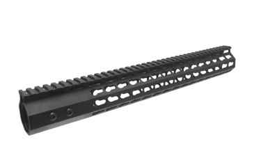 Image of Tuff Zone AR-15 Handguard 15in w/ 6 Rails, 7-Sided Slim KeyMod, Steel Barrel Nut and Shims, TZ-MF7K15