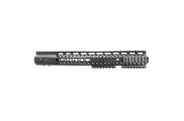 Image of Tuff Zone AR-15 Handguard 15in w/ 6 Rails, Slim KeyMod, Steel Barrel Nut and Shims, TZ-MFKM15
