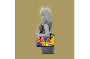 Image of Tuff Zone Concealed Carry Purse w/ Anti-Snatch Strap Flower, AA-CPTL03ZY