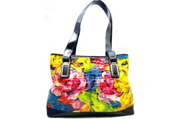 Image of Tuff Zone Concealed Carry Purse w/ Anti-Snatch Strap Flower, AA-CPTL03ZY