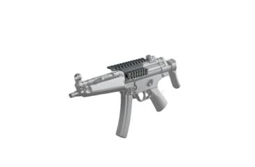 Image of Tuff Zone H&amp;K Double Rail Claw Mount, Hard Andonized - 12 Slots, TZ-MHK2