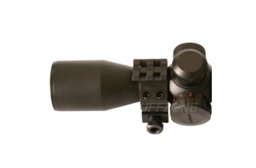 Image of Tuff Zone Low Profile Weaver Ring w/ Rail on Top 1in, Set Of Two, TZ-RWLT2