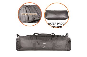 Image of Tuff Zone Military Style Assault Bag, Black, Extra Large, TZ-GB9