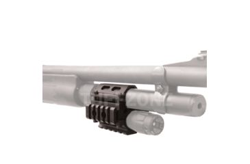 Image of Tuff Zone Shotgun Tri-Rail Barrel Mount, 3 Slots Each Rail, Fits Up to 26mm, TZ-M35B3