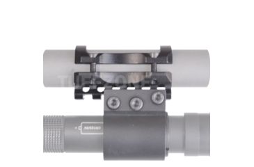 Image of Tuff Zone Single Rail Barrel Mount, Single Weaver/Picatinny Rail, 5 Slots Each Rail, Fits Up to 22mm, TZ-M1B