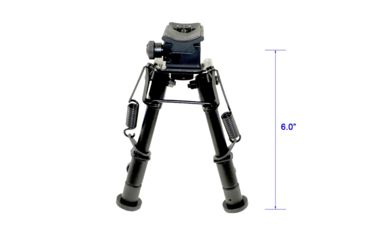 Image of Tuff Zone Spring Loaded Bi-Pod 6-7.5in, TZ-MBP07