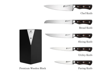 Image of Tuo Cutlery Legacy 6pc Kitchen Knife Set