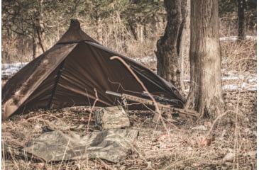 Image of Two Vets Tripods Inc Tripod Tipi, Coyote Brown, TRIPODTIPI-CO