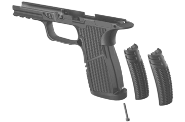 Image of Tyrant CNC X-Macro Sig Sauer P365 Grip Module, Black, TD-P365GRM-MACRO-BLK