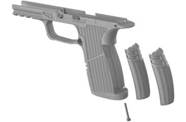 Image of Tyrant CNC X-Macro Sig Sauer P365 Grip Module, Grey, TD-P365GRM-MACRO-GREY