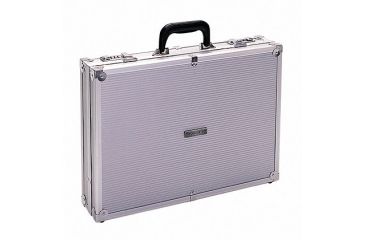 Image of TZ Case AC416 Aluminum Briefcase - Silver Stripes AC-416SS