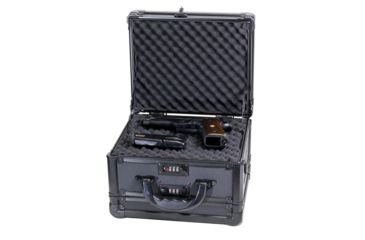 Image of TZ Case Double-Sided Pistol Case / 12in, Black, 12.9 x 9.6 x 7.6in , TZEXC012 B