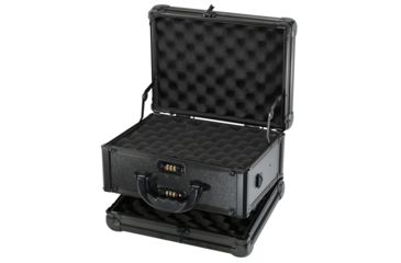 Image of TZ Case Double-Sided Pistol Case / 12in, Black, 12.9 x 9.6 x 7.6in , TZEXC012 B