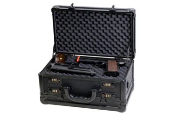 Image of TZ Case Double-Sided Pistol Case / 15in, Black, 15.9 x 9.6 x 7.6in , TZEXC015 B