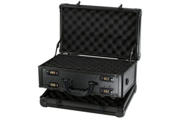 Image of TZ Case Double-Sided Pistol Case / 15in, Black, 15.9 x 9.6 x 7.6in , TZEXC015 B