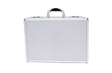 Image of TZ Case NC250 Aluminum 17 inch Laptop Case - Silver Stripes NC-250SS
