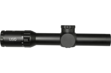 Image of U.S. Optics SXR 1-6x28mm LPVO 34 mm Tube Rifle Scope, Second Focal Plane, Simple Crosshair Reticle, Matte Black, SXR 1-6 SFP