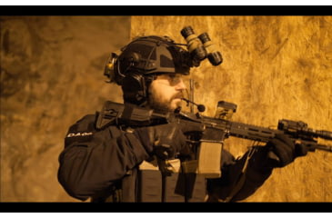 Image of UARM HCBH High Cut Ballistic Helmet, Type IIIA Threat Level, Black, L, HCBHLB