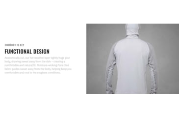 Image of UARM KCS Keep Cool Shirt, Grey, L, KCSLG