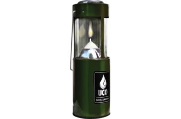 Image of UCO Candle Lantern-anod Green L-AN-STD-GREEN