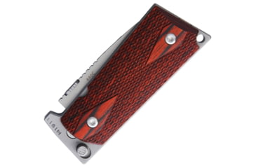 Image of Ultimate Equipment M1911 Compact Hammerhead Folding Knife, 4.25in Closed, 3in Bead Blast Finish 440C SS Drop Point, Checkered Rosewood Handle, CLR-440C