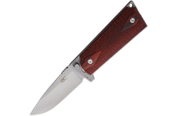 Image of Ultimate Equipment M1911 Hammerhead Lock Folding Knife, 4.75in Closed, 3.5in Bead Blast Finish 440C SS Drop Point, Checkered Rosewood Handle, SLR-440C