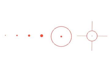 Image of Ultradot Matchdot 2, Black, 30mm Red Dot Gun Sight MD2