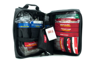 Image of Uncharted Supply Co. First Aid Pro, Black, BA-F9A-U-BK