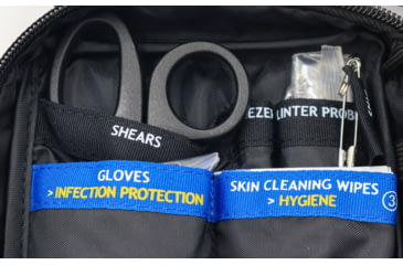 Image of Uncharted Supply Co. First Aid Pro, Black, BA-F9A-U-BK