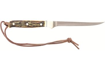 Image of Uncle Henry Fillet Knife W/ Leather Sheath - 168UHCP