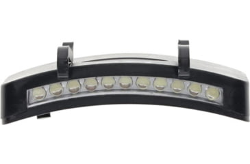 Image of Uncle Henry UH Fixed Blade Knife &amp; Head Light Combo, 3in, Black Oxide Stainless Steel Blade, Grey Pakka Wood Handle, 1227076