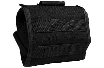 Image of Uncle Mike's Law Enforcement Collapsible Baton Pouch - Black 7702500