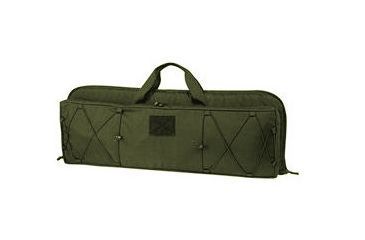 Image of Uncle Mike's Law Enforcement Large Discreet Gun Case for M16 / AR15, OD Green - 7702241