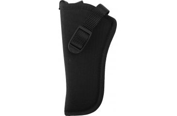 Image of Uncle Mike's Hip Holster, Black, Cordura, Left Hand - 3-5in bbl Single Action Revolvers 81072