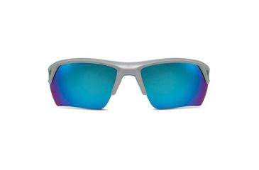 Image of Under Armour Igniter 2.0,Satin Gray Frame w/Blue Rubber,Gray w/Blue ML, U8600051-184161