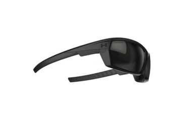Image of Under Armour Ranger Storm, Black w/Black Rubber, Gray Polarized Lens, U8630061-010108