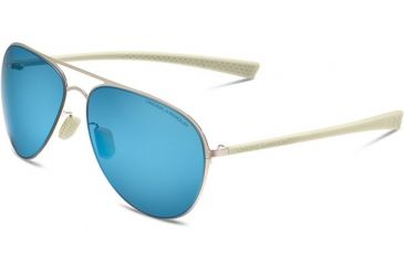 Image of Under Armour Alloy TD Sunglasses,Cream Frame,Shiny Gold/Blue Multiflection Lens U8600074-941161