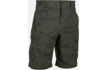 Image of Under Armour Fish Hunter Cargo Short - Men's-Downtown Green/Artillery Green-32 Waist